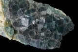 Colorful Cubic Fluorite Crystal Cluster - China #138082-2